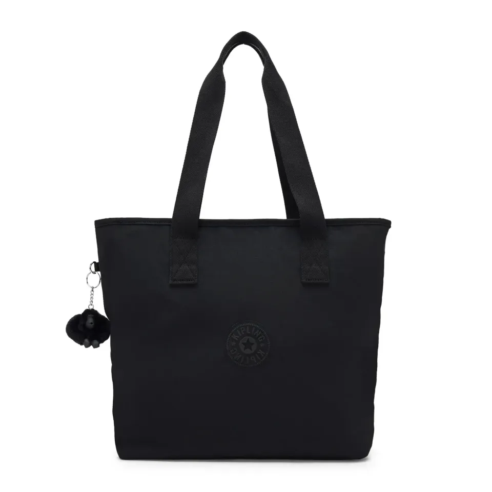 Kipling Anina shopper Black Noir Medium met buideltasje