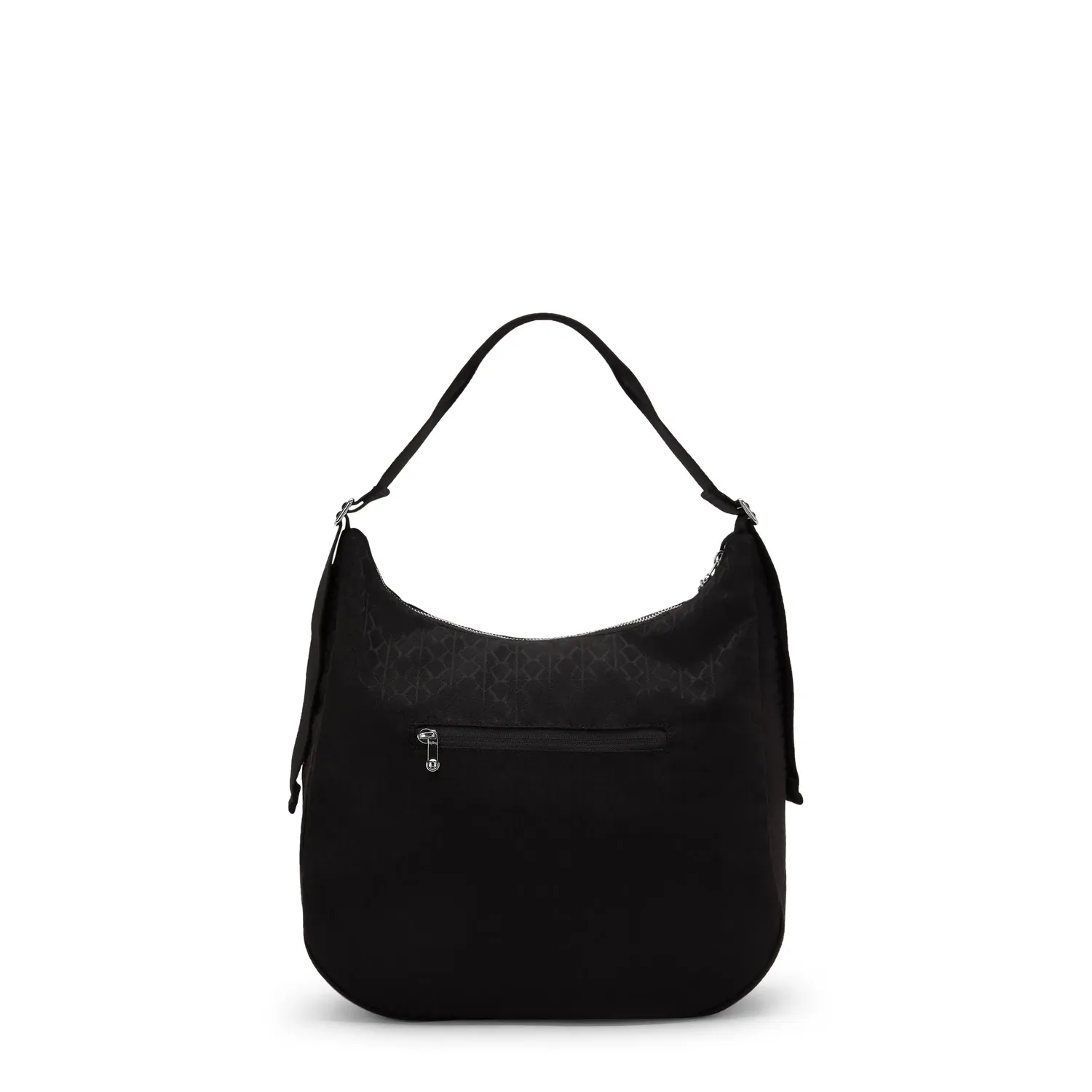 Kipling Khloe schoudertas Noir Sign Jq groot zwart