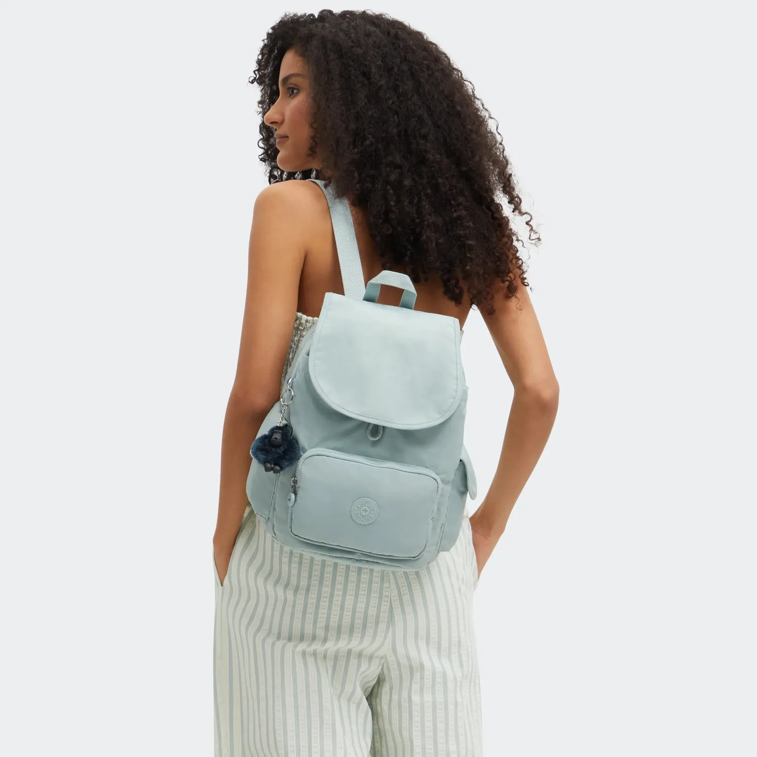 Kipling City Pack S rugzak Breezy Blue klein waterafstotend