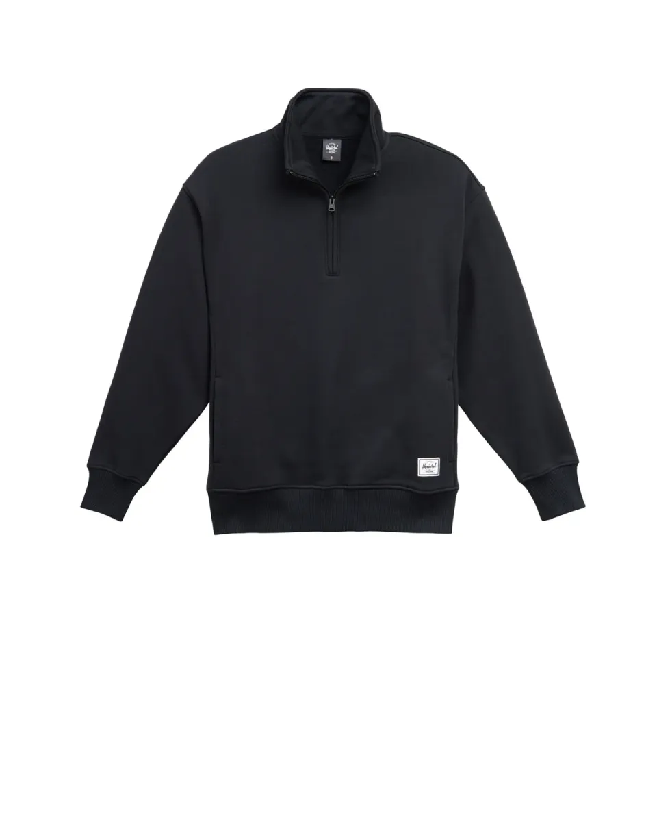 Herschel Classic Trui Dames Quarter Zip Black