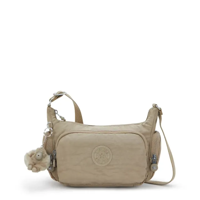 Kipling Gabbette S crossbody Soft Taupe Klein schoudertas
