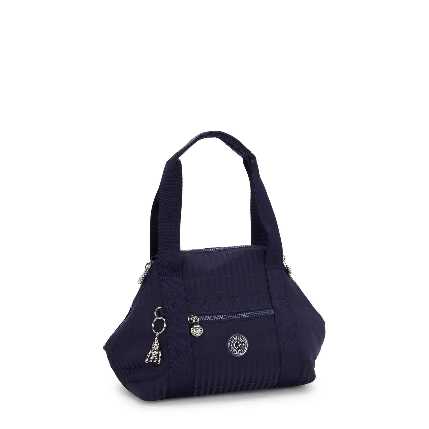 Kipling Art Mini schoudertas Night Tile Jacquard klein