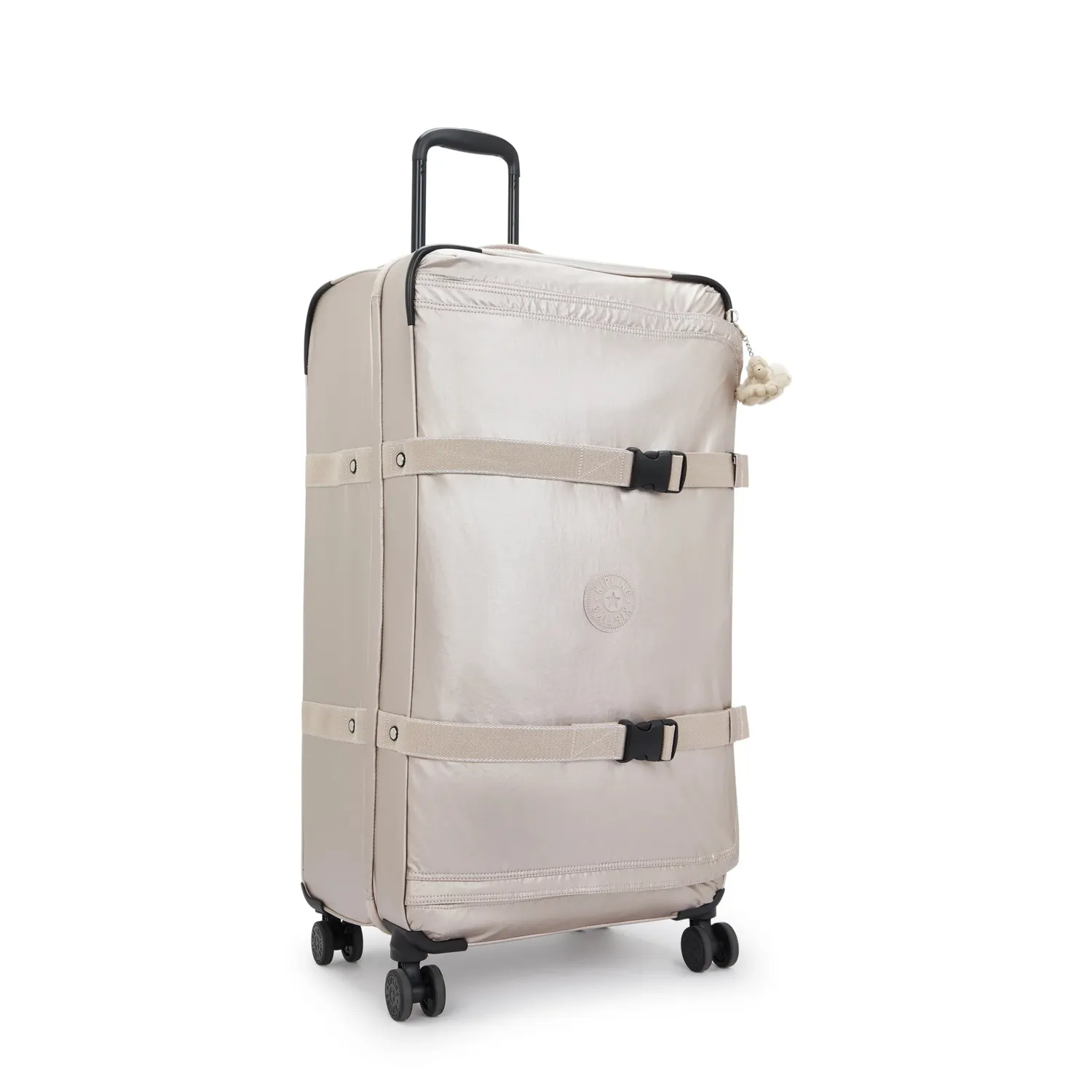 Kipling Spontaneous L koffer Groot Metallic Glow 4 wielen