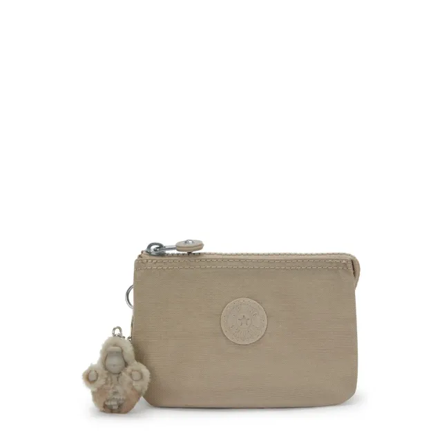 Kipling Creativity S portemonnee Soft Taupe klein licht