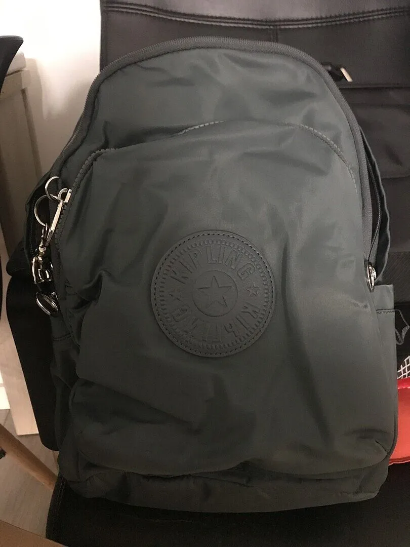 Kipling Delia rugzak Medium Night Tile Jacquard met zijvakken