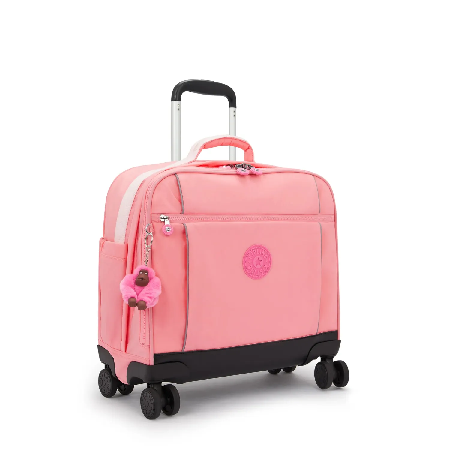 Kipling New Storia schooltas met wielen Coral Sea Groot trolley