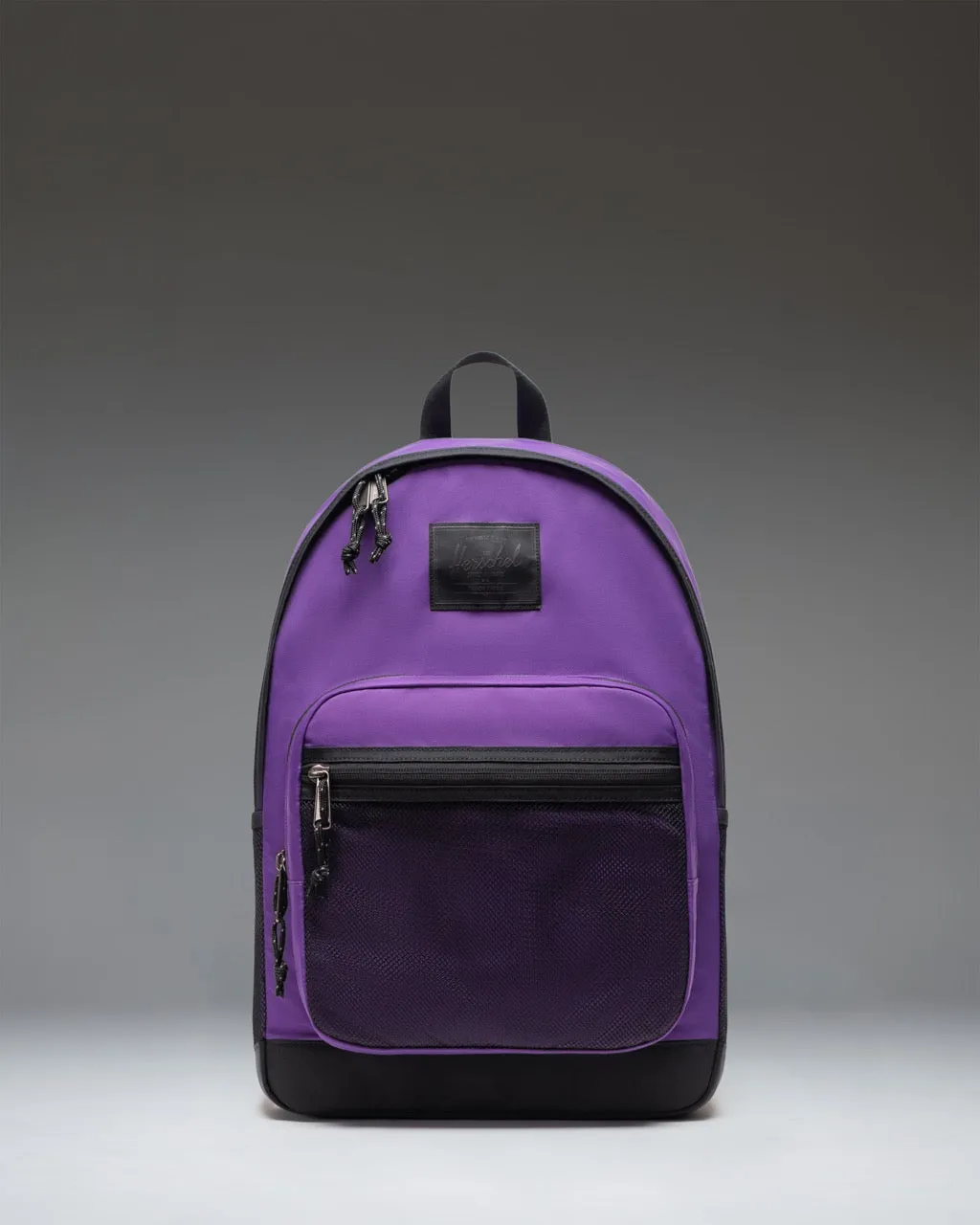 Herschel Kaine rugzak nylon zwart met flessen vakken