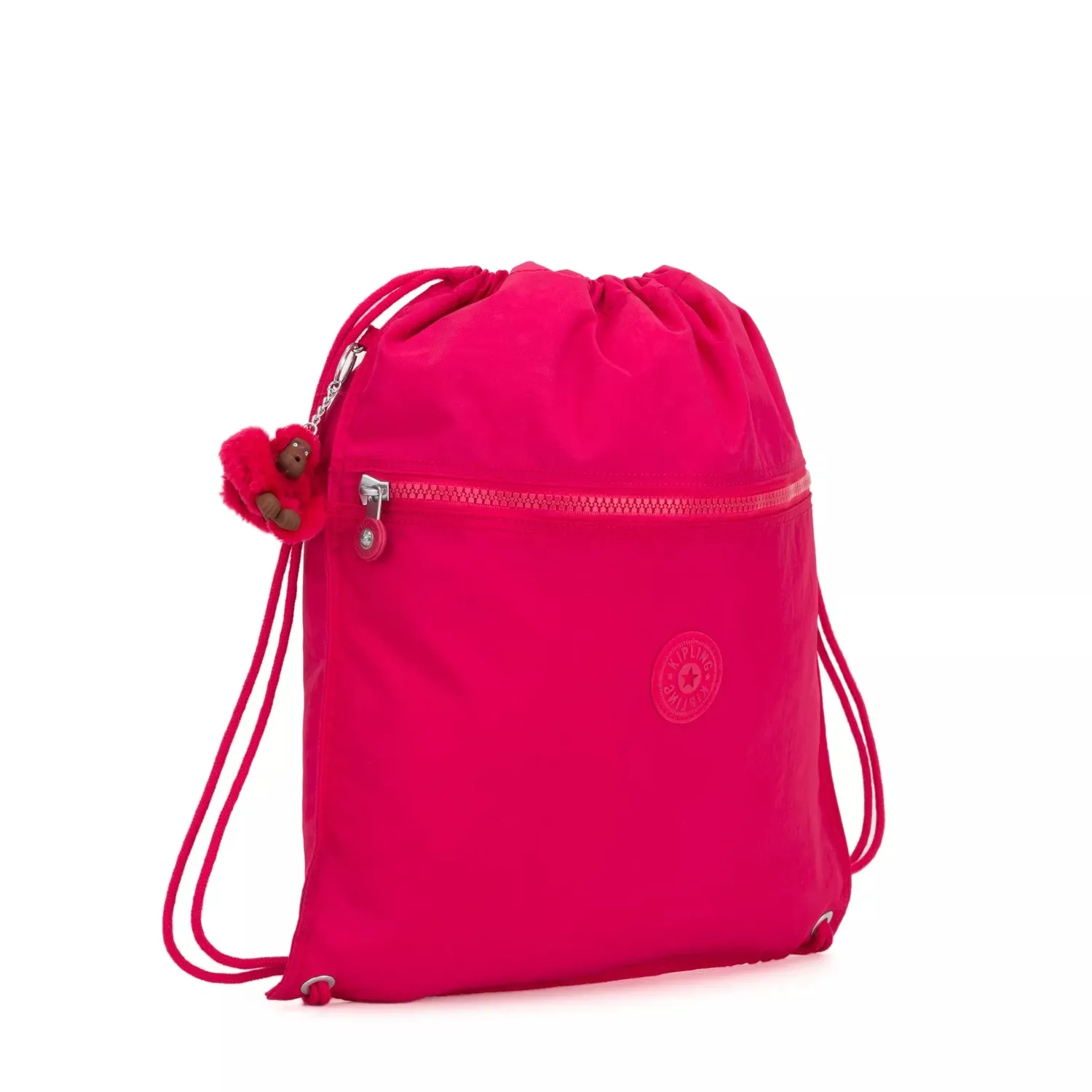 Kipling Supertaboo rugzak True Pink medium waterafstotend