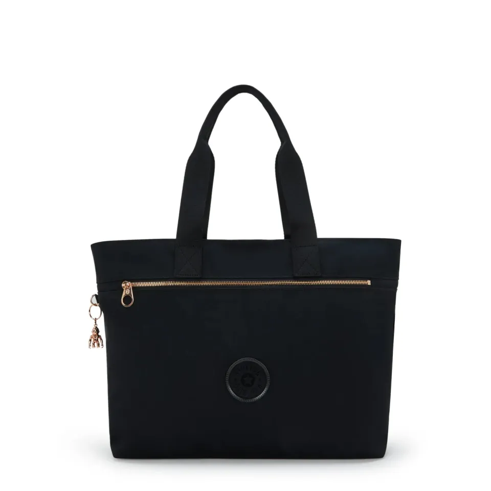 Kipling Colissa Zip shopper Klein Black Rose Spice laptopvak