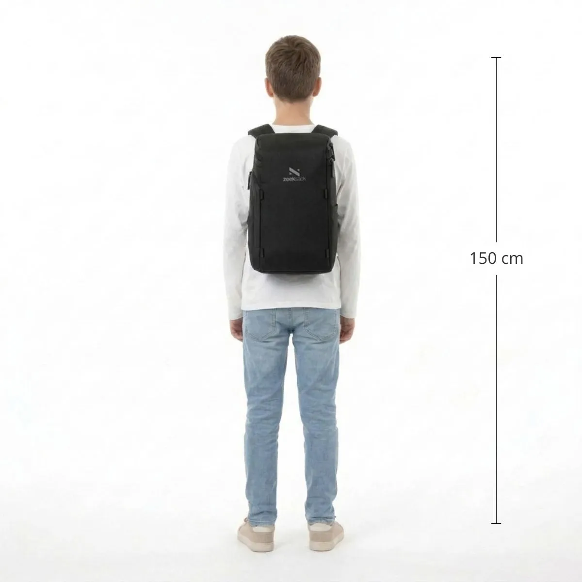 Zeeksack The Organizer 10L rugzak zwart personal item