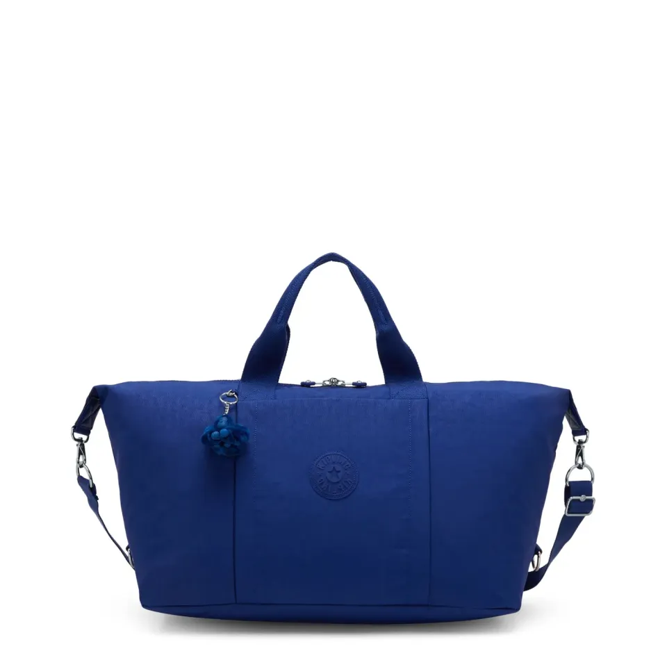 Kipling Bori weekendtas Groot Diamond Wave Emboss reliëf