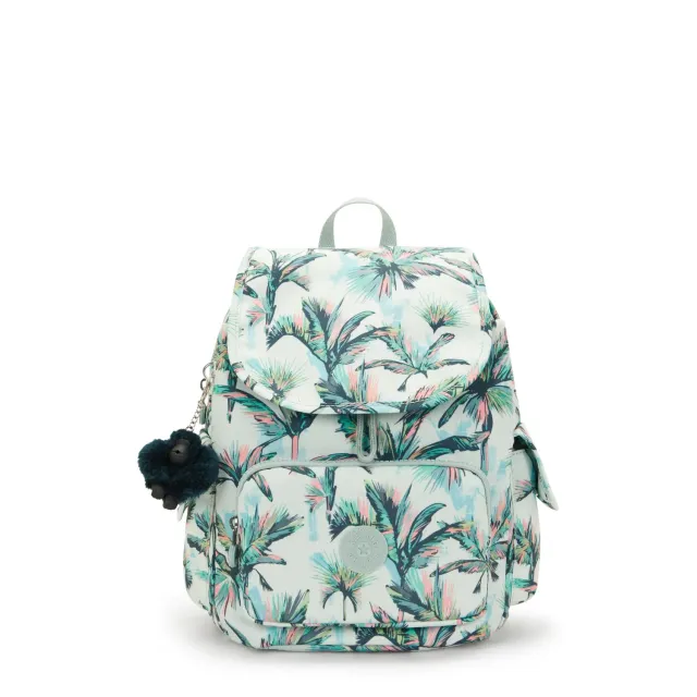 Kipling City Pack S rugzak Klein More Palm Trees compact