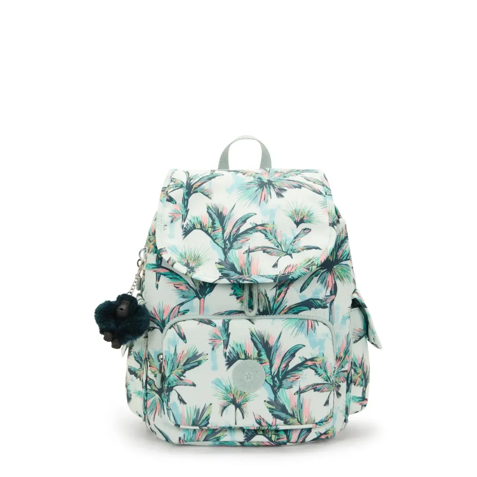 Kipling City Pack S rugzak Klein More Palm Trees compact