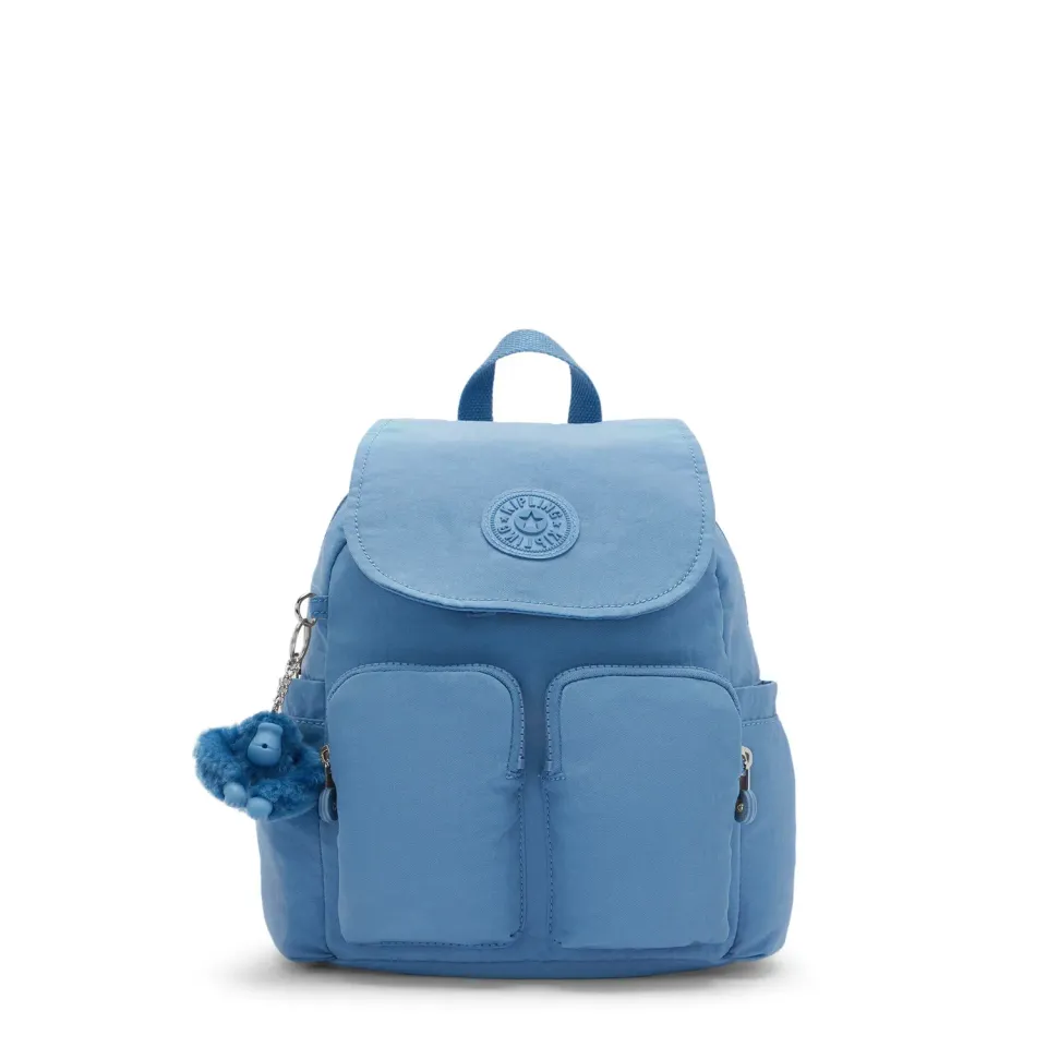 Kipling City Pocket Mini rugzak Vintage Blue klein