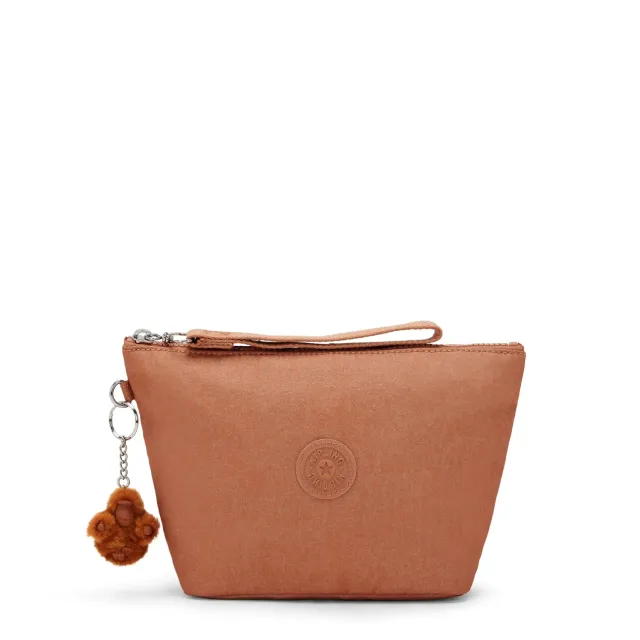 Kipling Naomi Pouch M etui Copper Glimmer met rits