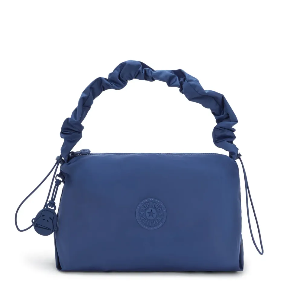 Kipling Eleni M schoudertas Casual Blue medium rits