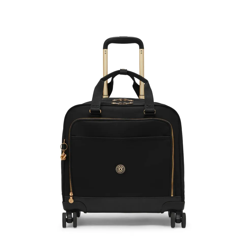 Kipling Commuter werktrolley Blush Gold Black A4 vak