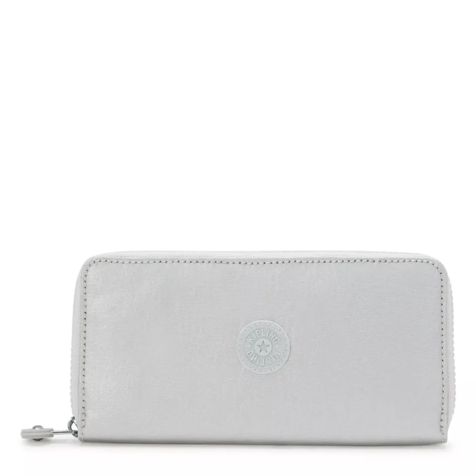 Kipling Money World portemonnee New Bright Metallic groot metallic