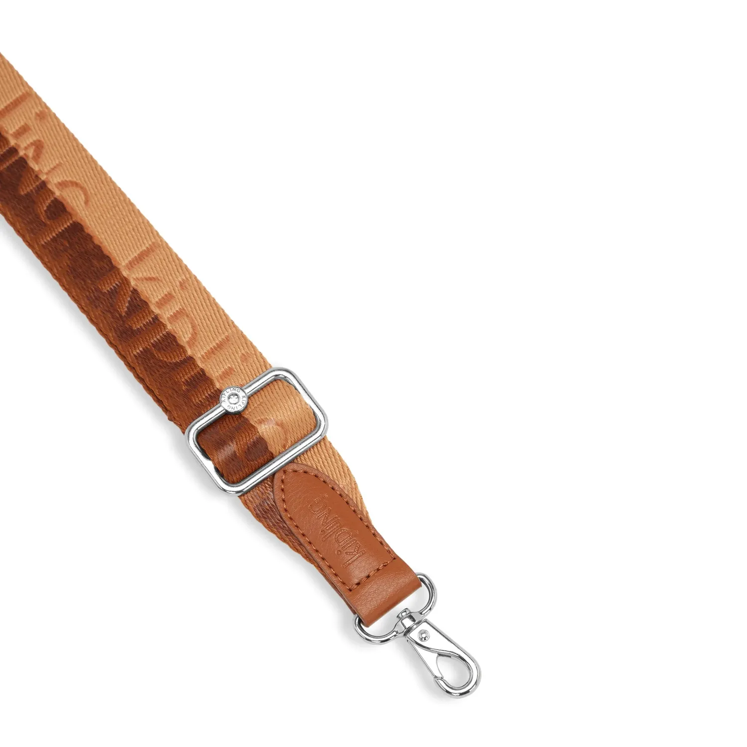 Kipling Shoulderstrap Basic schouderriem Duo Tone Mokka
