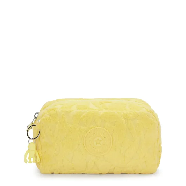 Kipling Gleam toilettas medium Leaves Sun met rits