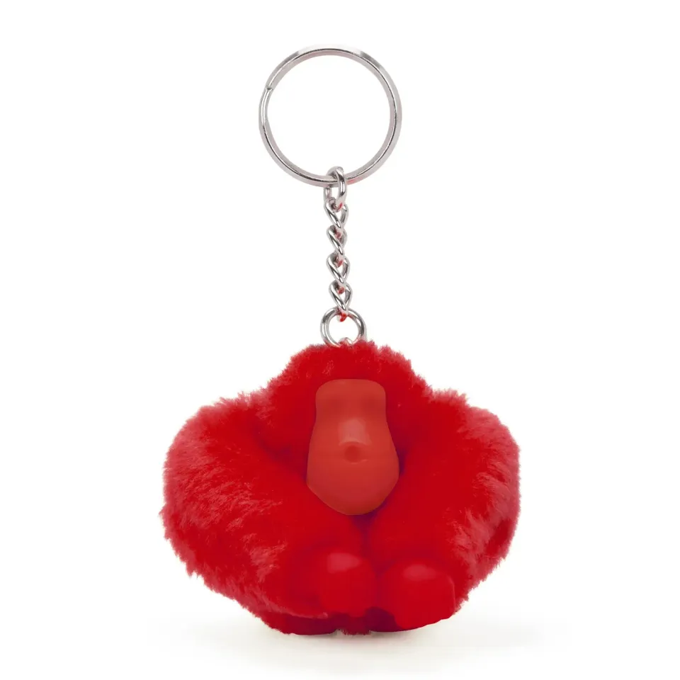 Kipling Monkeyclip S sleutelhanger Red Rouge klein rood