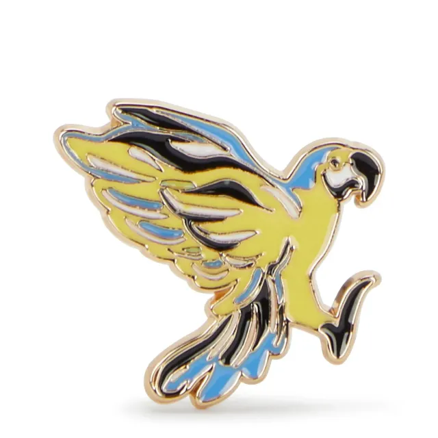 Kipling Parrot Pin broche Extra klein Multicolor papegaai
