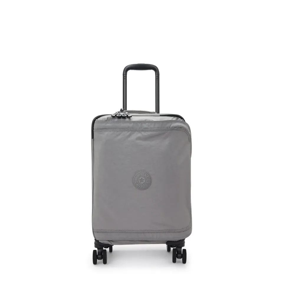 Kipling Spontaneous S koffer Klein Inviting Grey handbagage