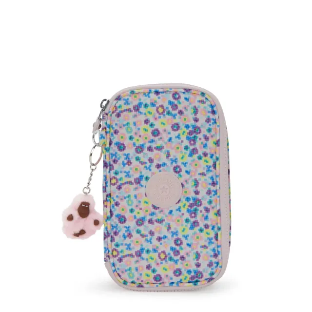 Kipling 50 Pens etui medium Digi Flower Print 50 pennen