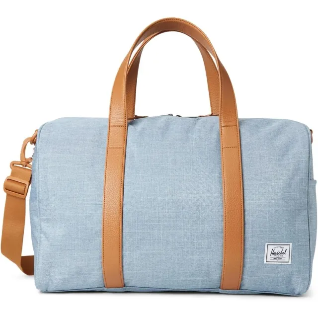 Herschel Novel duffel Ashley Blue canvas