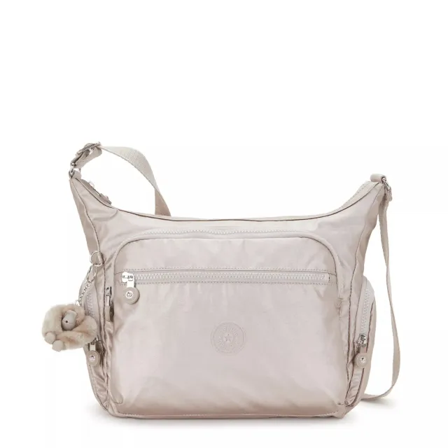 Kipling Gabbie crossbody tas Metallic Glow medium lichtgewicht