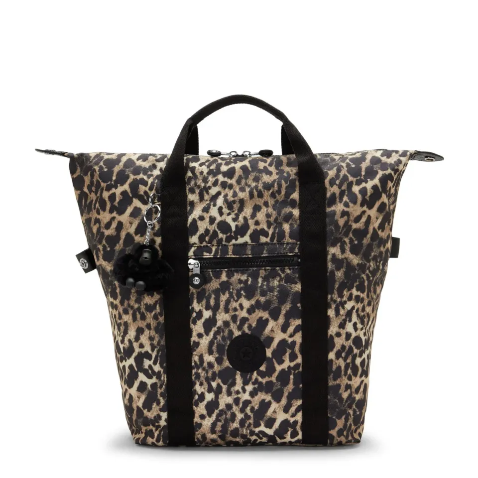 Kipling New Art rugzak medium Wild Leopard 15 inch