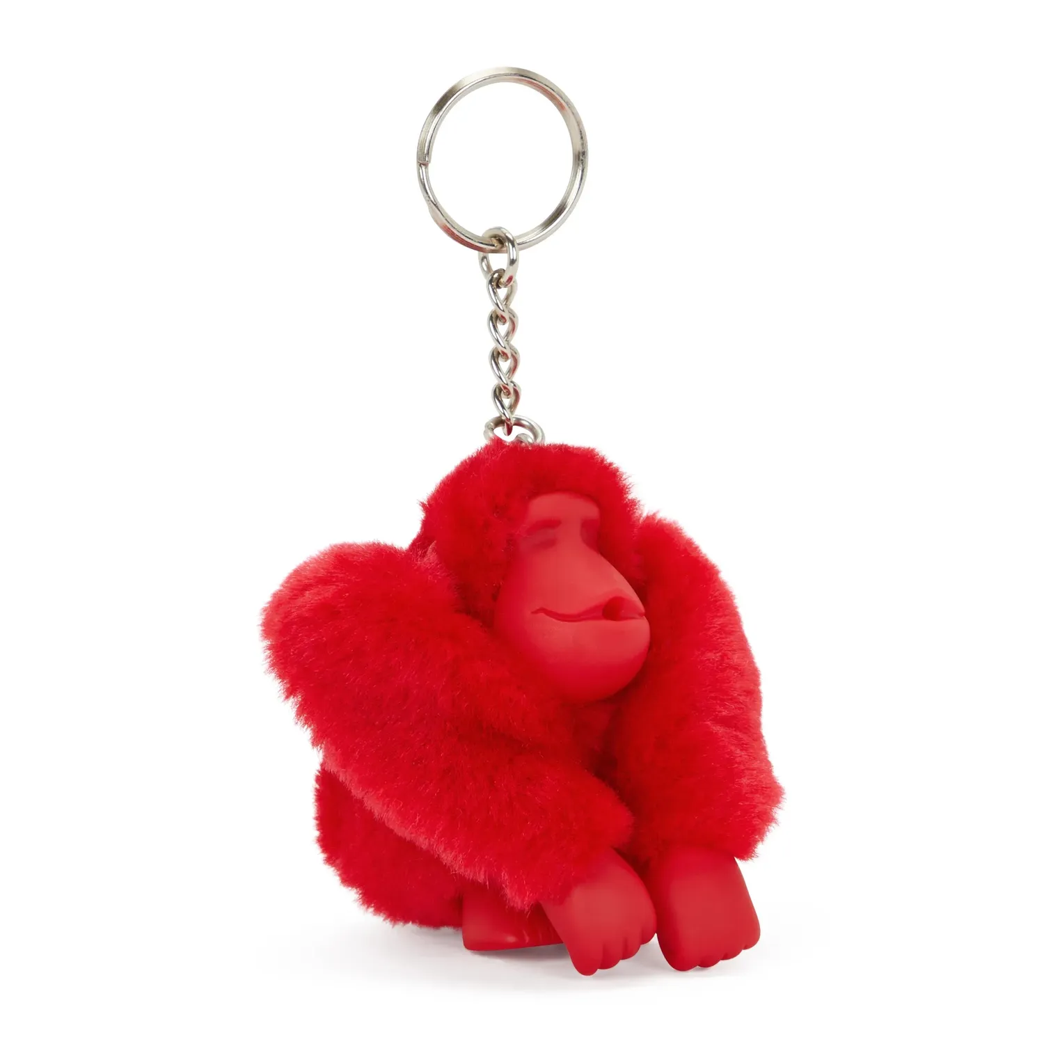 Kipling Monkeyclip M sleutelhanger Red Rouge Medium pluche