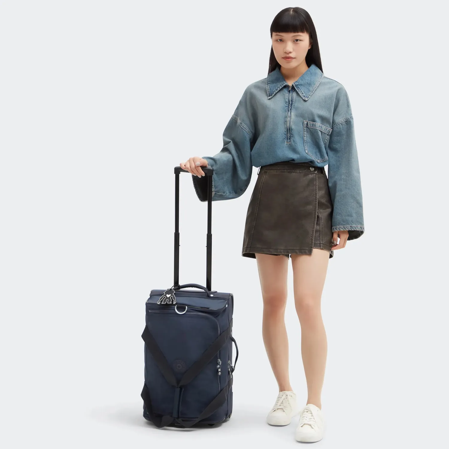 Kipling Teagan US koffer Blue Bleu 2 klein lichtgewicht