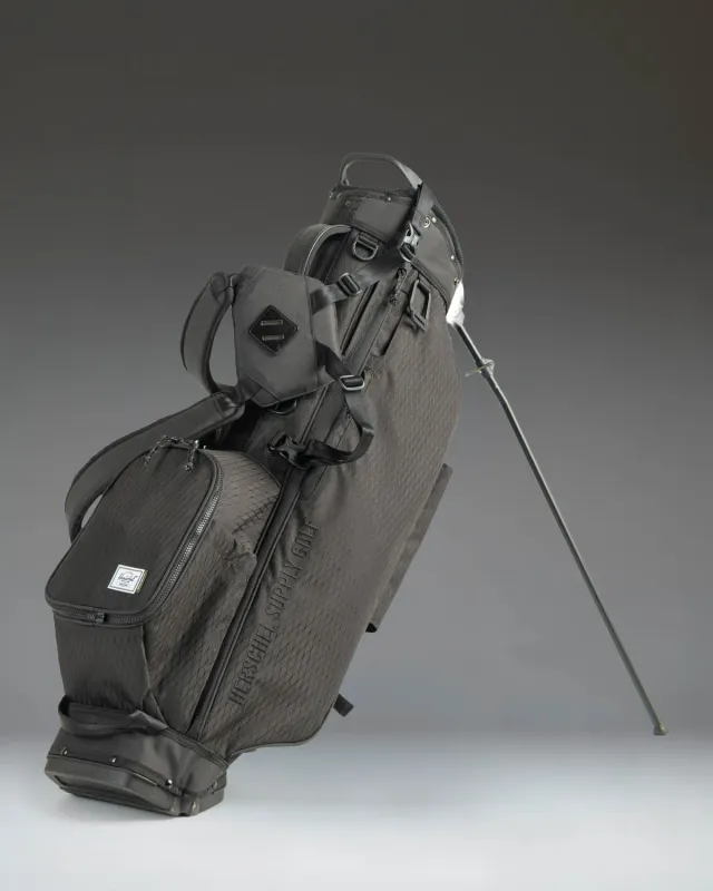 Herschel Watt Light Stand golftas zwart 3-vaks top