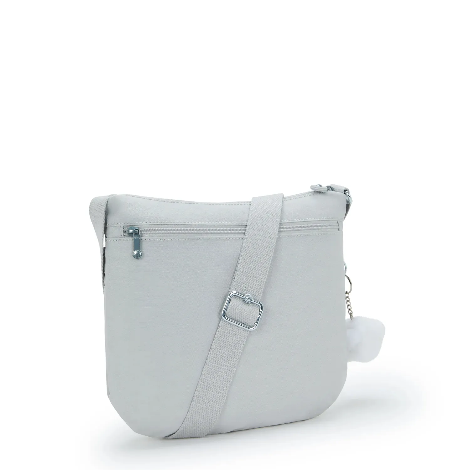 Kipling Arto schoudertas Medium Easy Grey waterafstotend