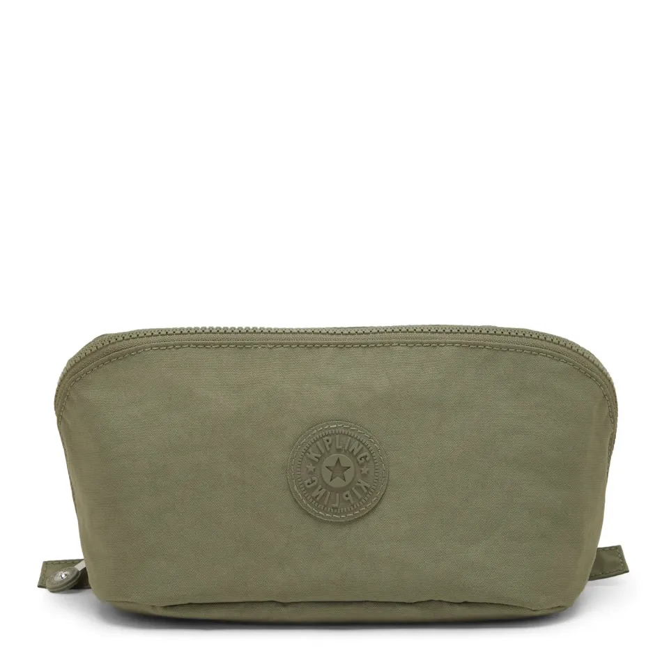 Kipling Mirko M beautycase Almost Sage Groot groen