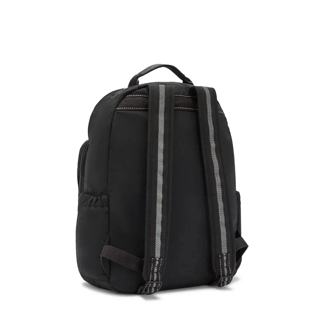 Kipling Seoul rugzak Groot True Black waterafstotend
