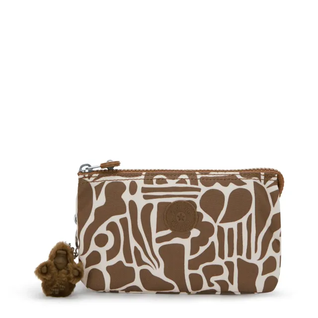 Kipling Creativity L buideltas Groot Cocktail Khaki met vakindeling