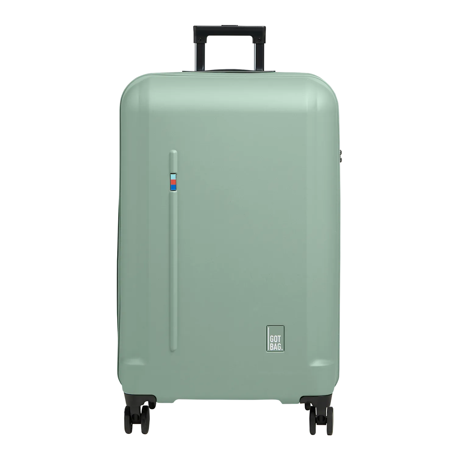 Got Bag Re:shell Checked koffer black polycarbonaat