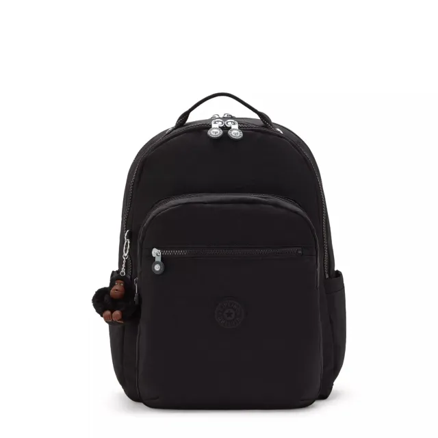 Kipling Seoul Lap rugzak True Black groot 15 inch