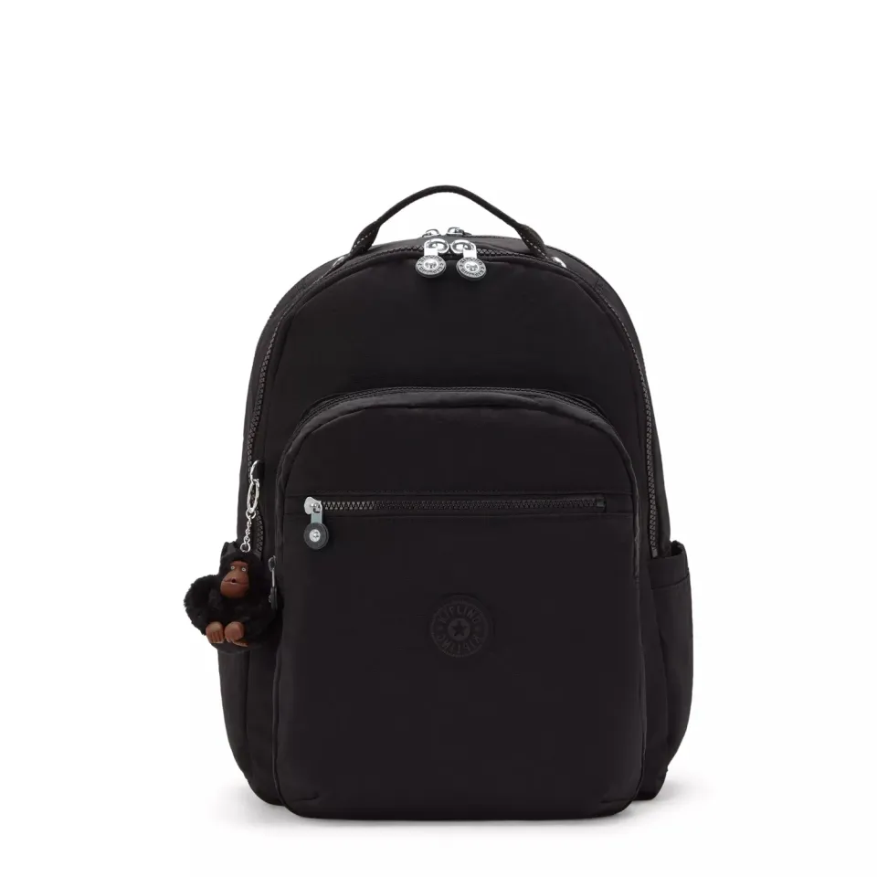Kipling Seoul Lap rugzak True Black groot 15 inch