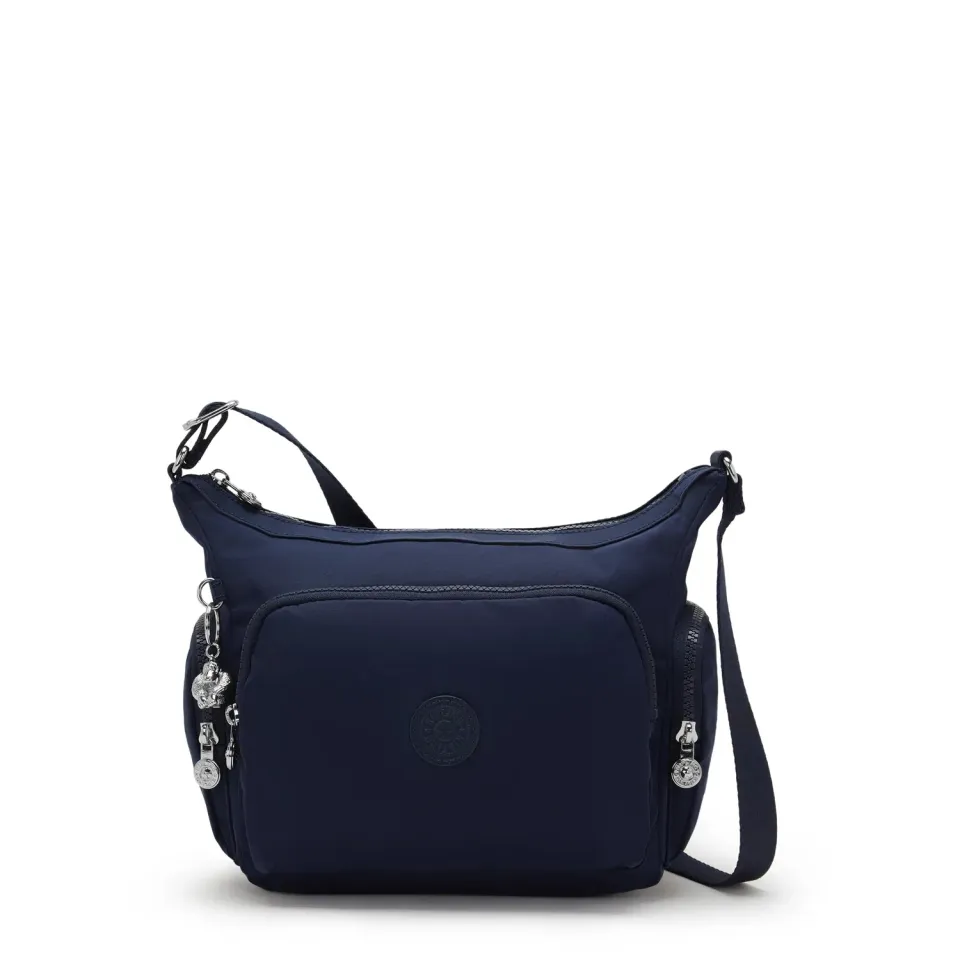 Kipling Gabb S crossbodytas Infinite Blue Medium met vakken