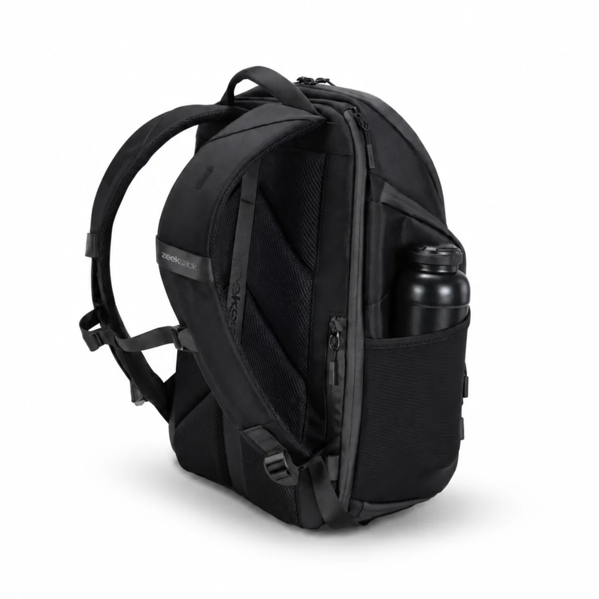 Zeeksack The Cabin 25L Rugzak Handbagage Zwart cabineformaat