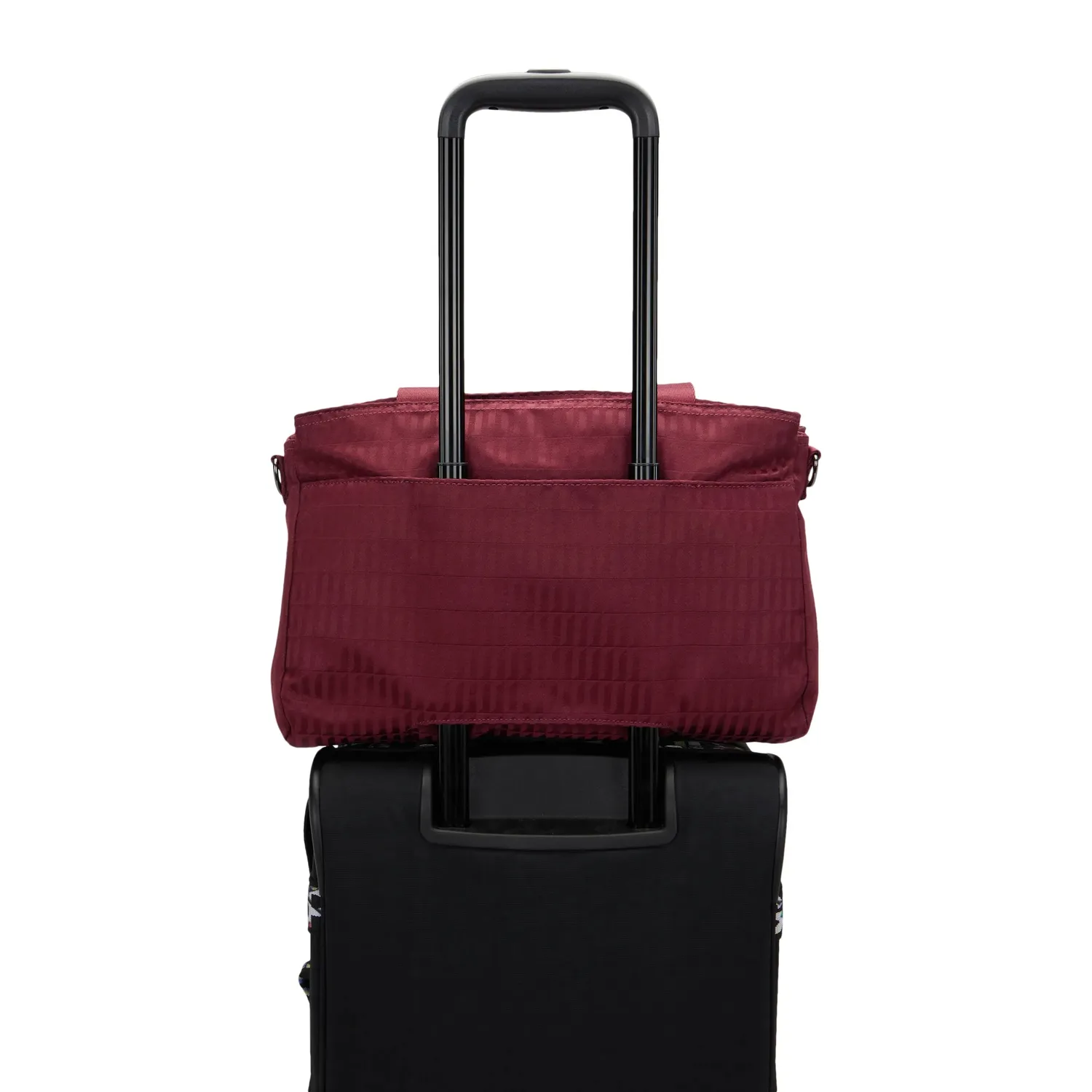Kipling Elysia Work S werktas Maroon Tile Jacquard A4