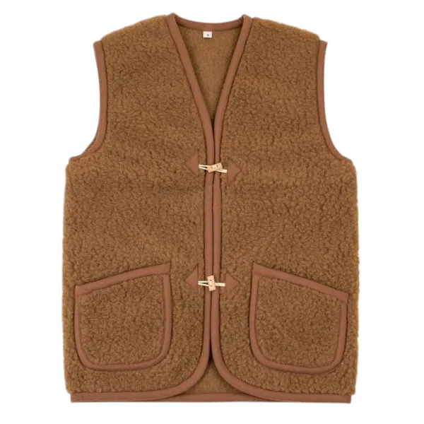 Love for Childrenn wollen bodywarmer volwassenen bruin
