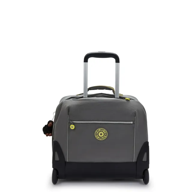 Kipling Giorno rugzak Back to Grey groot wielen laptop