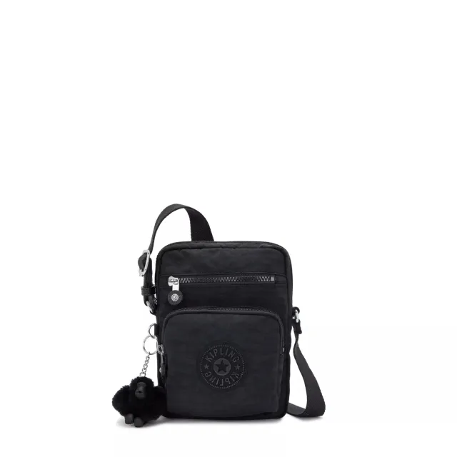 Kipling Gunne crossbody tas klein black noir verstelbaar