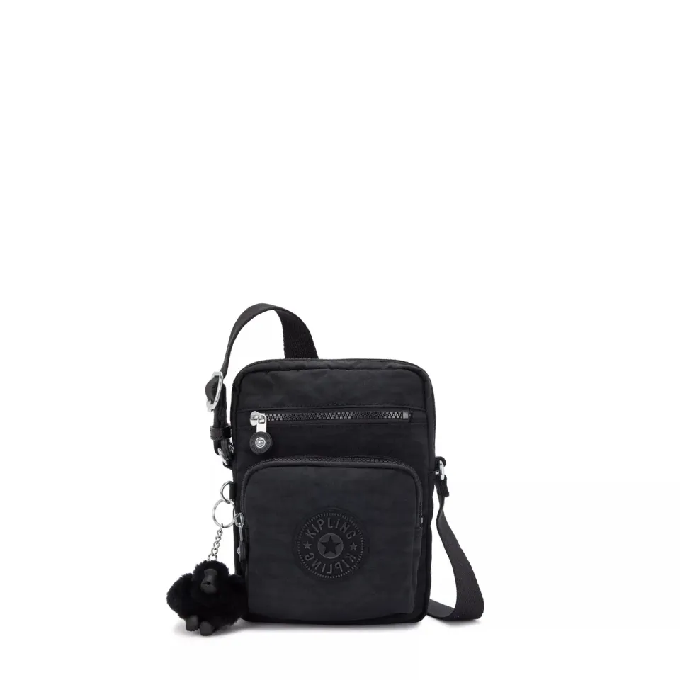 Kipling Gunne crossbody tas klein black noir verstelbaar