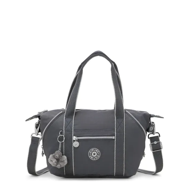 Kipling Art Mini schoudertas Moonlit Grey klein waterafstotend