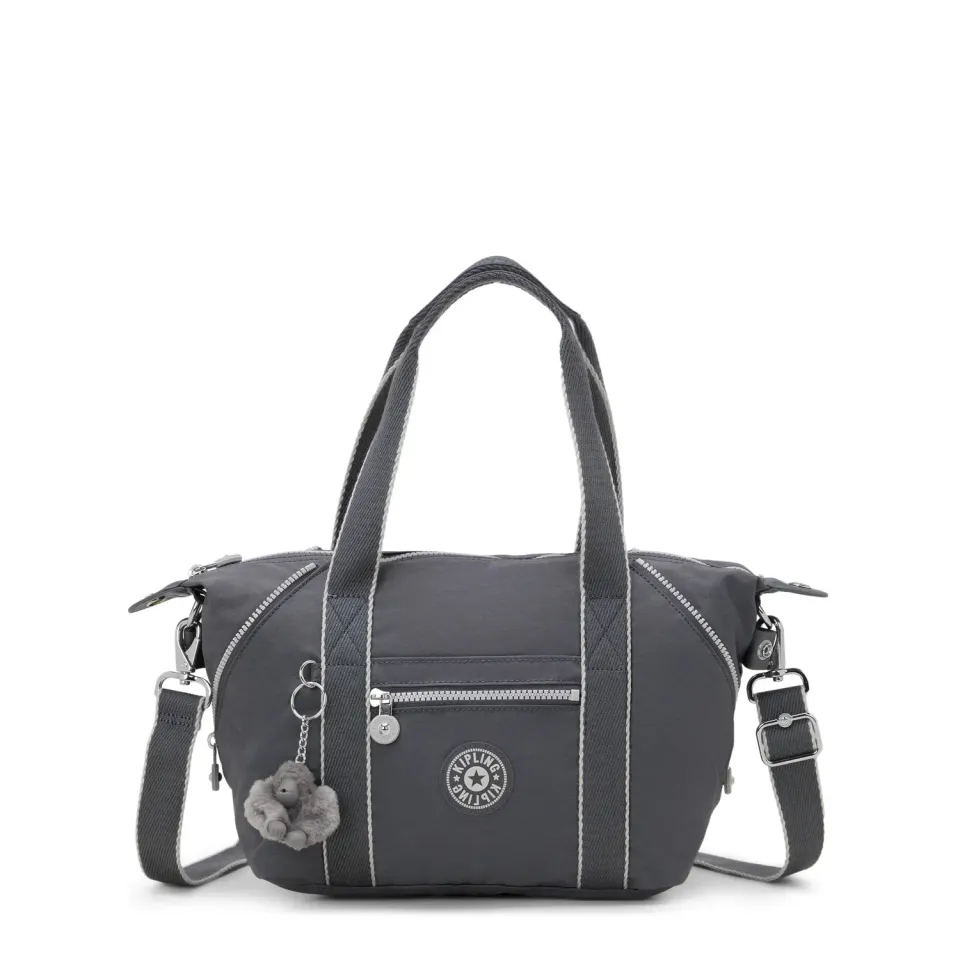 Kipling Art Mini schoudertas Moonlit Grey klein waterafstotend